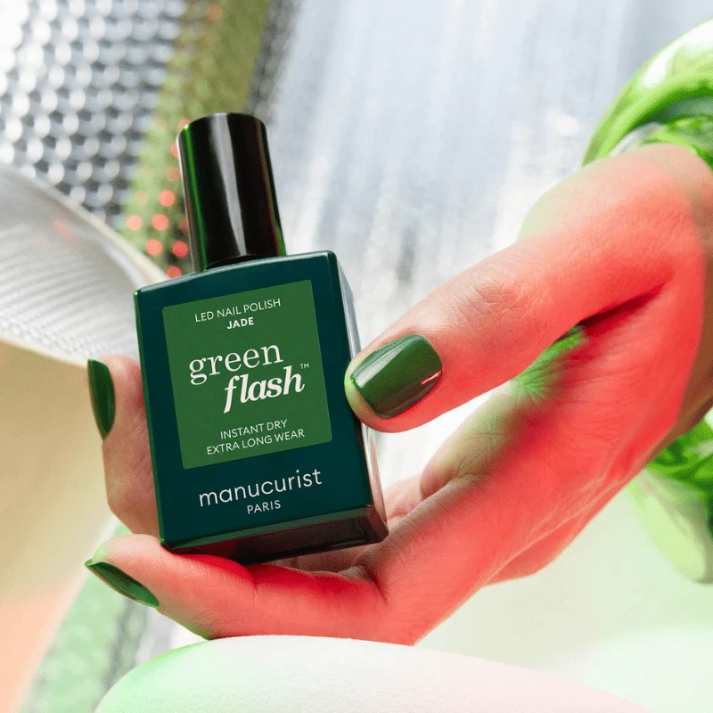 Vernis Green FLASH - Gamme Semi Permanent