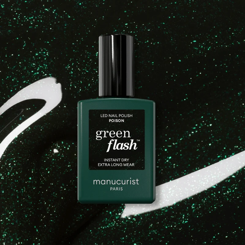 Vernis Green FLASH - Gamme Semi Permanent