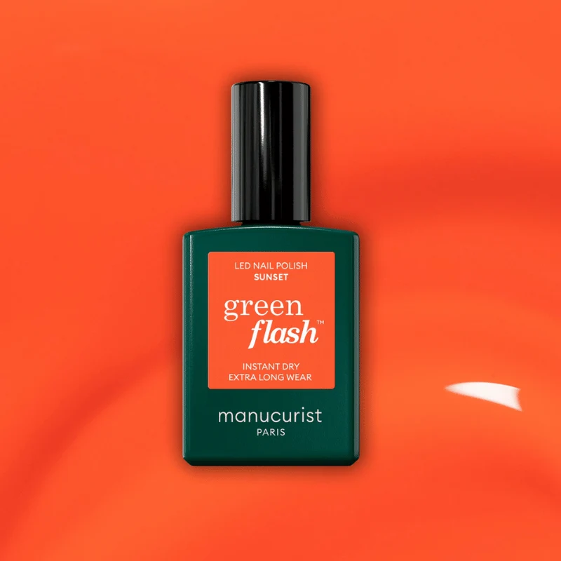 Vernis Green FLASH - Gamme Semi Permanent