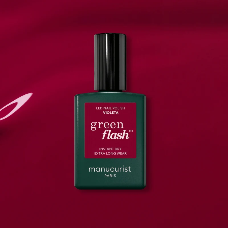 Vernis Green FLASH - Gamme Semi Permanent