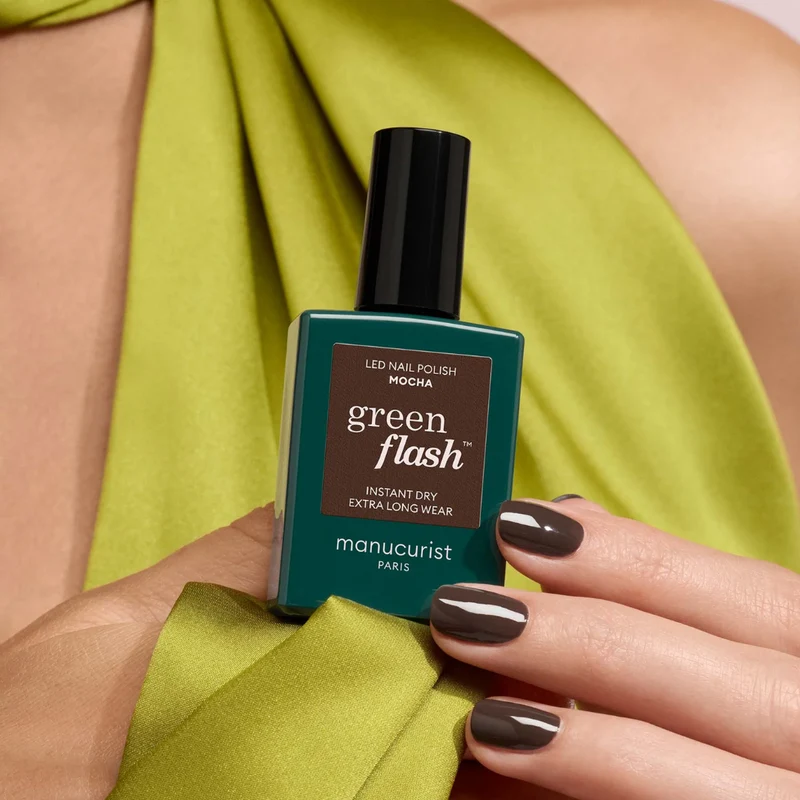 Vernis Green FLASH - Gamme Semi Permanent