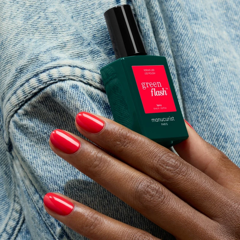 Vernis Green FLASH - Gamme Semi Permanent