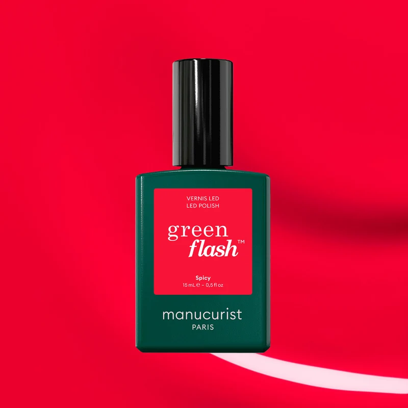 Vernis Green FLASH - Gamme Semi Permanent