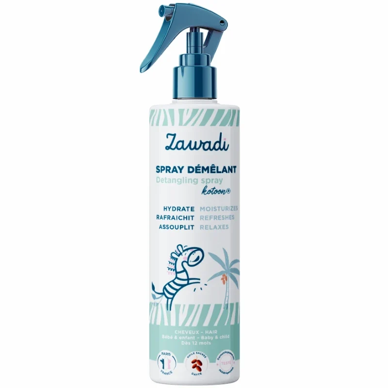 Spray Démêlant et Hydratant Bébé et Enfant - Zawadi