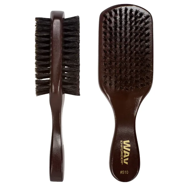 Brosse Double Face en Poils de Sanglier - Wavenforcer