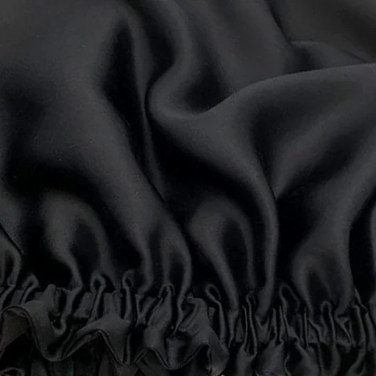 Bonnet de Nuit Satin Chrome avec Elastique - Evolve