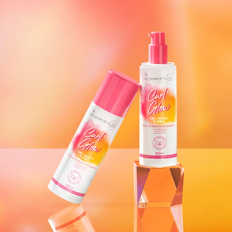 Sérum de Finition Multi-Protection 3-en-1 Curl Glow - Les Secrets de Loly