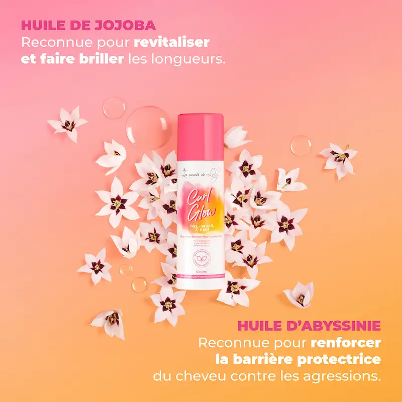 Sérum de Finition Multi-Protection 3-en-1 Curl Glow - Les Secrets de Loly