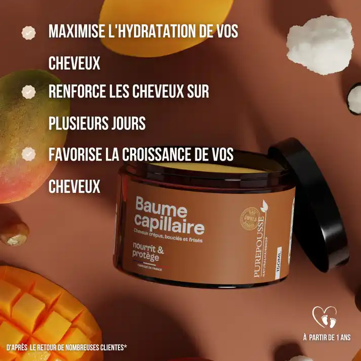 Baume Capillaire Nourrissant - Purepousse