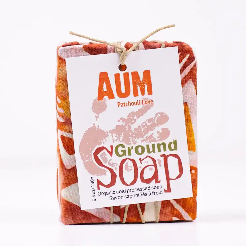 Savon Naturel au Patchouli 180g AUM - Ground Soap