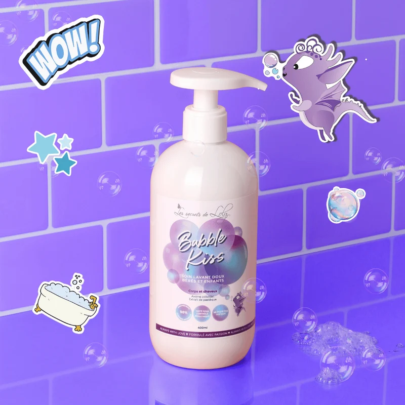 Bubble Kiss - Soin Lavant Ultra-Doux Bébé