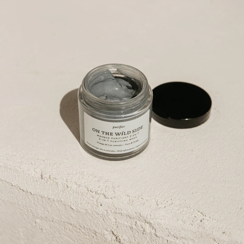 Masque Purifiant 2 en 1 - Peau et Cheveux
