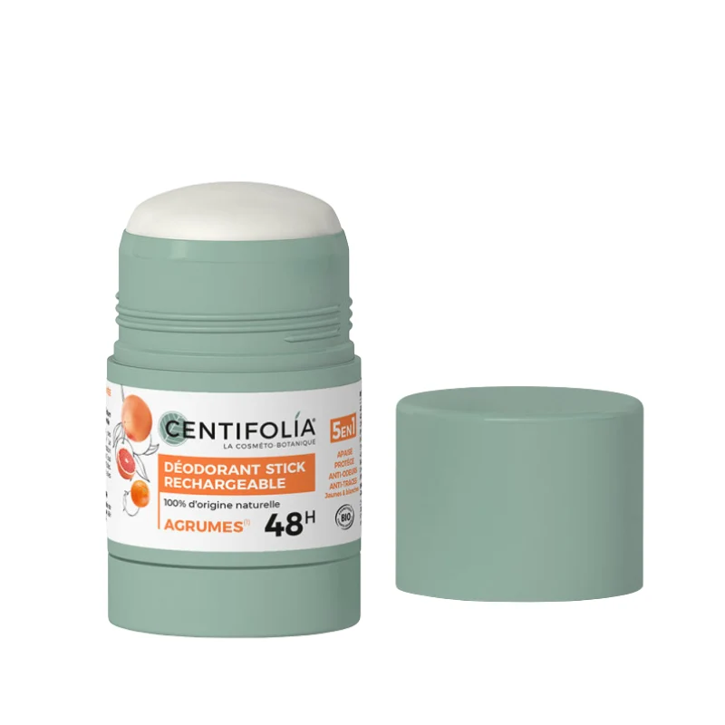 Déodorant Stick Rechargeable 48h | 3 parfums