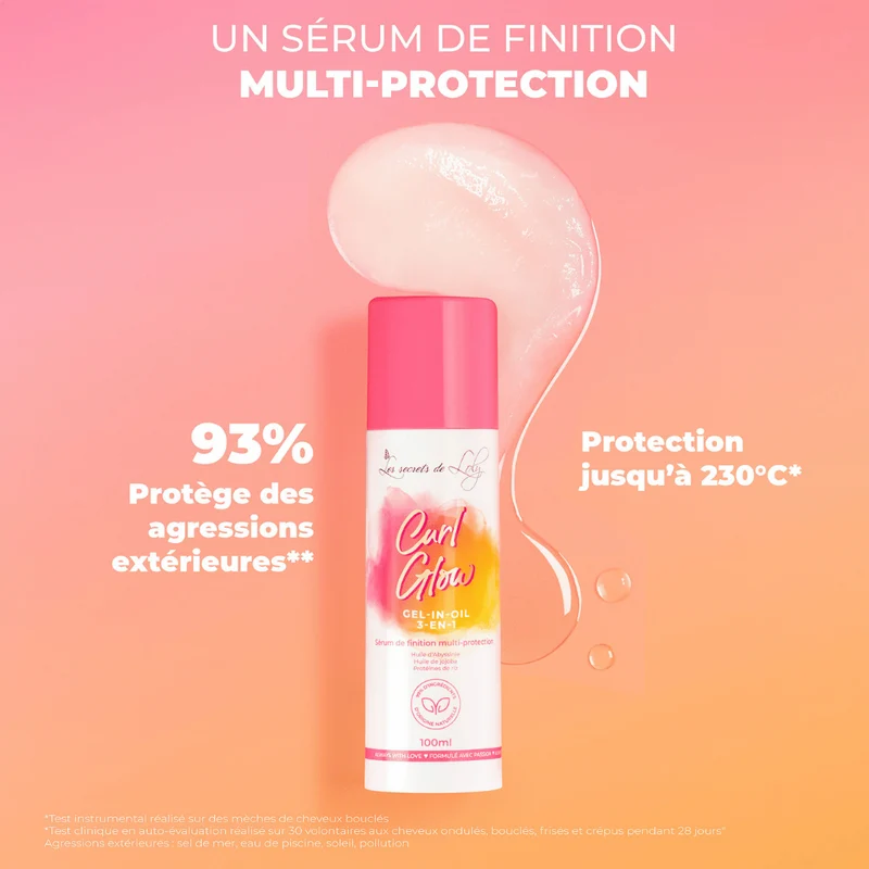 Sérum de Finition Gel-en-huile | Curl Glow