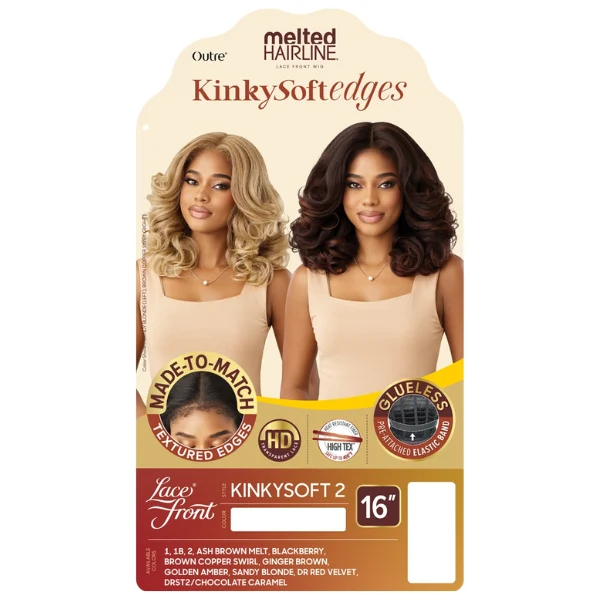 Perruque Lace Wavy Baby Hair Afro KinkySoft 2 - Outré