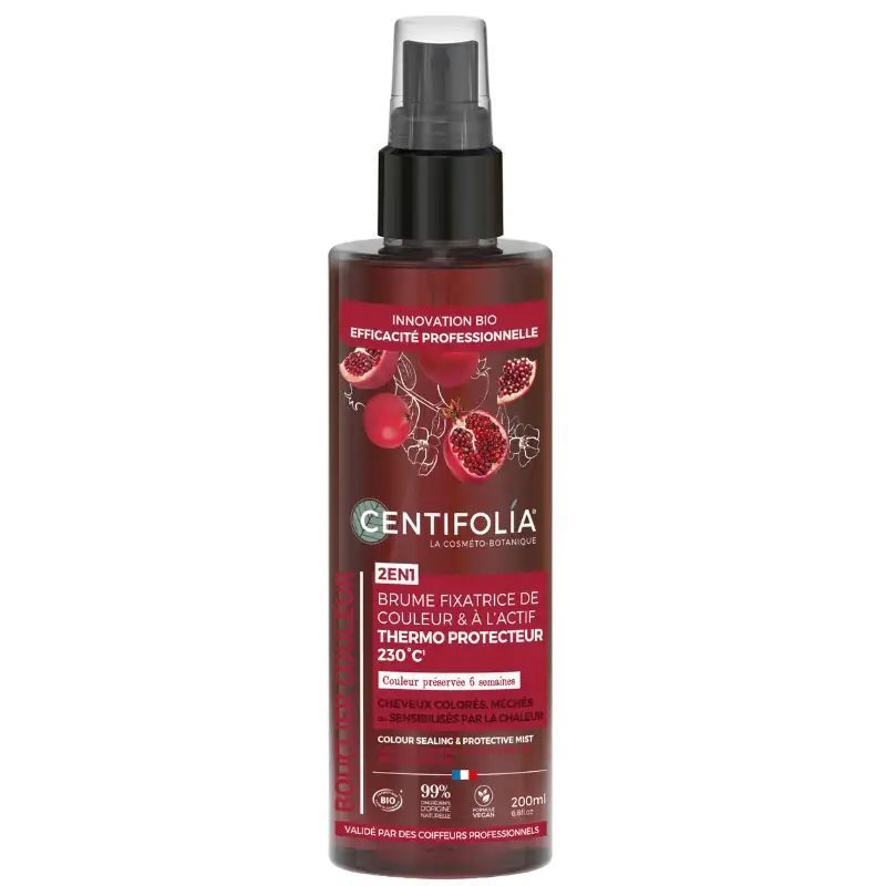 Brume Fixatrice de Couleur et Thermoprotecteur - Centifolia