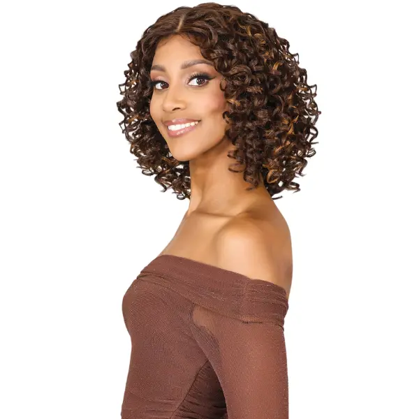 Perruque HD Lace Bouclée Sage - Vanessa