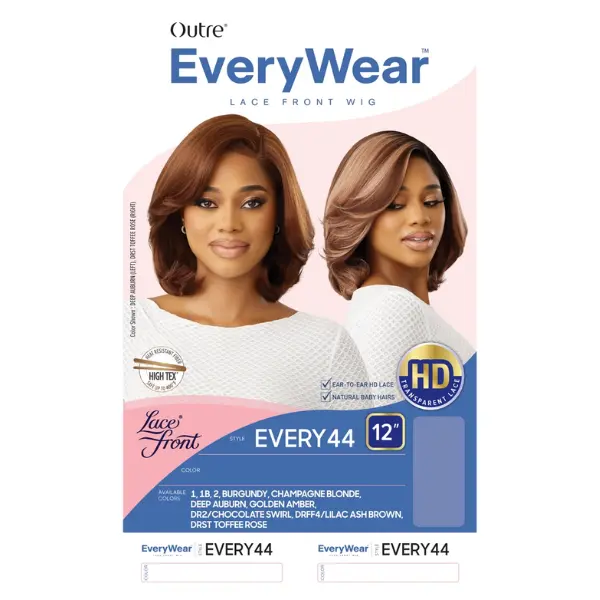 Perruque HD Lace Yaki Bob Every44 - Outré