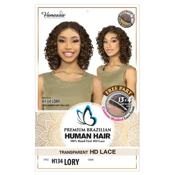 Perruque Human Hair Lace HD 13X4 Lory - Vanessa