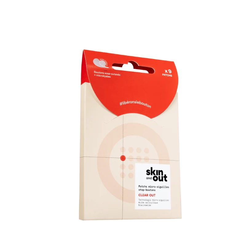 CLEAR OUT - Patchs boutons sous-cutanés micro-aiguilles