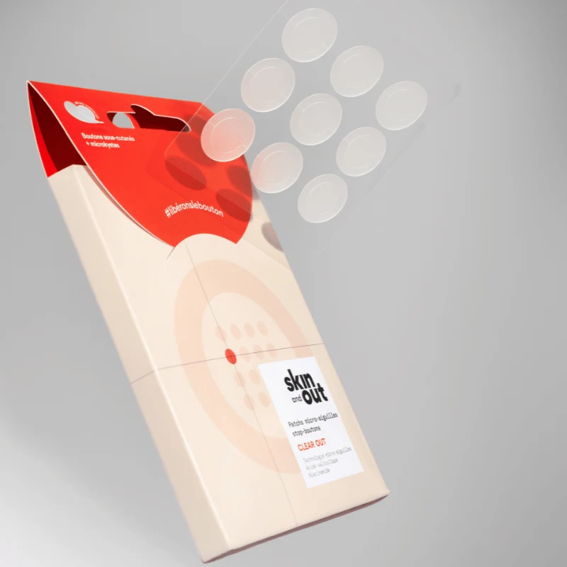 CLEAR OUT - Patchs boutons sous-cutanés micro-aiguilles