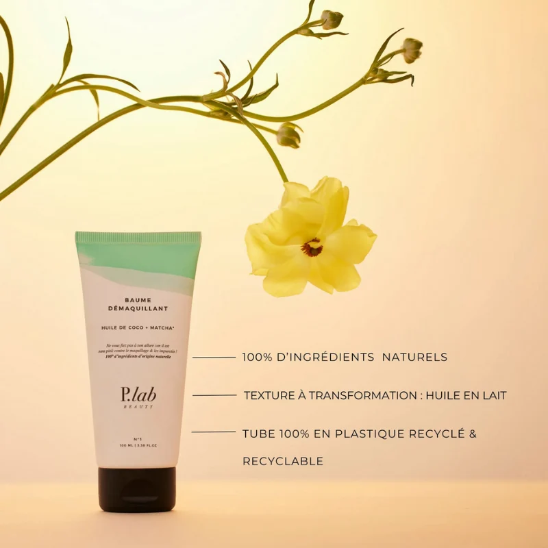 Baume Démaquillant | Huile de Coco + Matcha