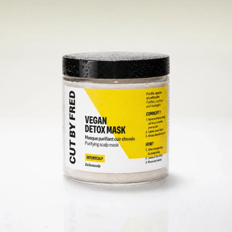Vegan Detox mask - Masque purifiant et apaisant cuir chevelu
