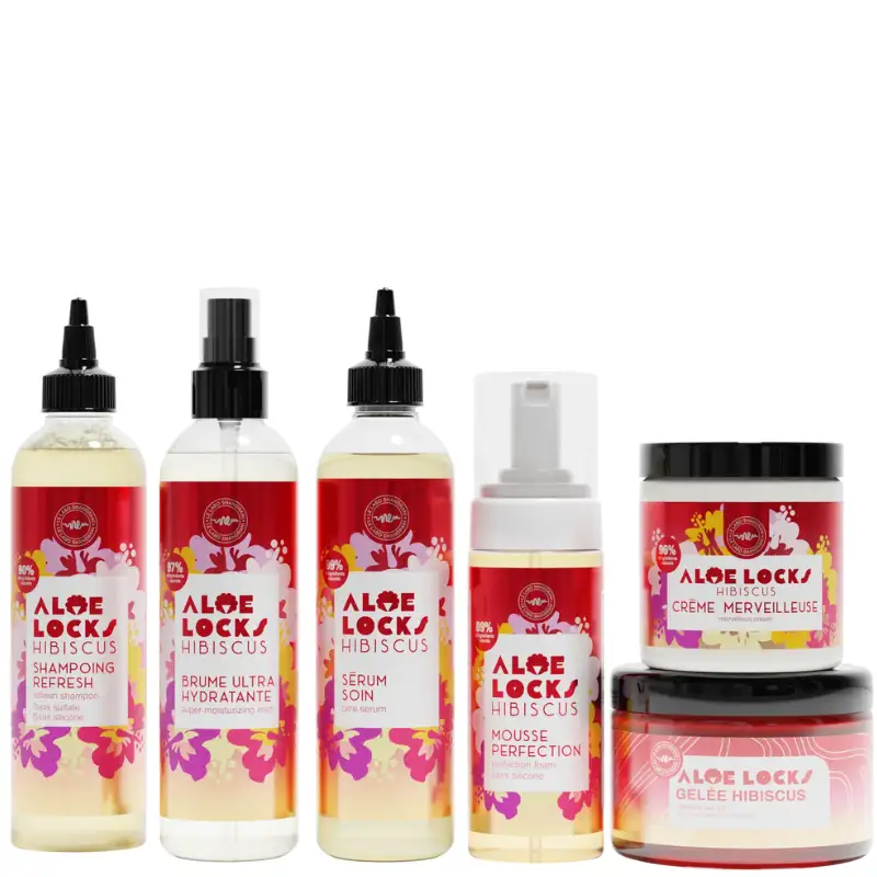 Gamme complète Aloe Locks Hibiscus