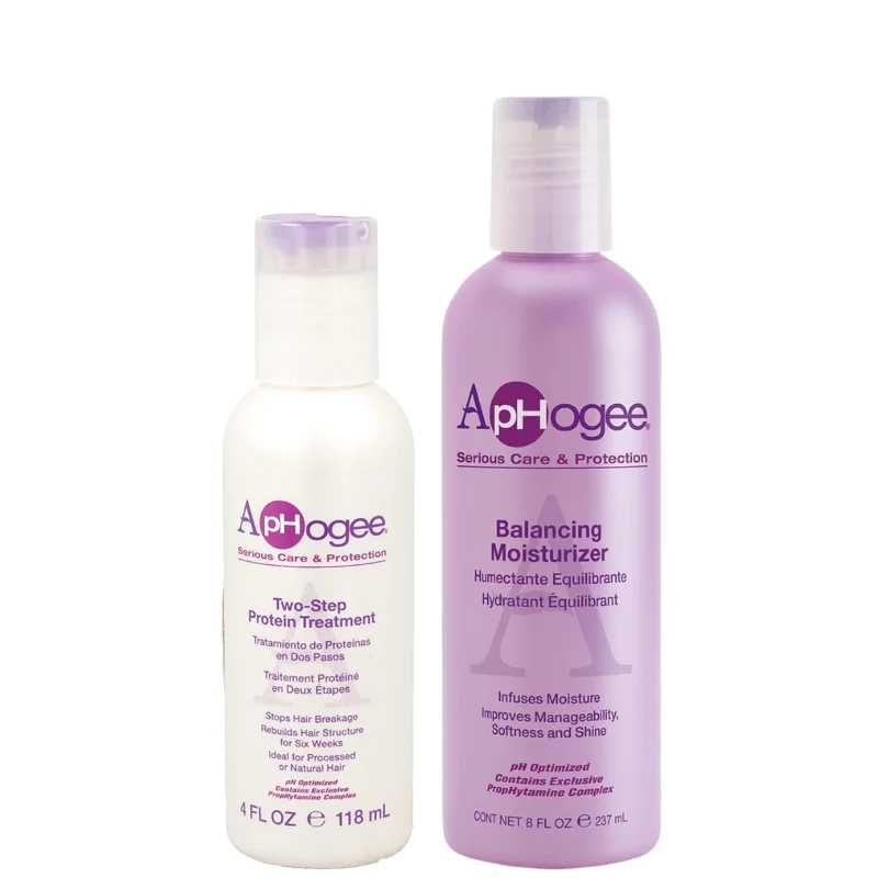 Duo Traitement Protéiné Cheveux Très Abîmés - ApHogee