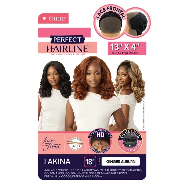 Perruque HD Lace 13X4 Yaki Akina - Outré