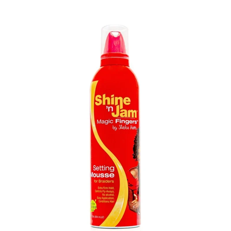 Mousse Coiffante Anti-frisottis Magic Fingers - Shine 'n Jam