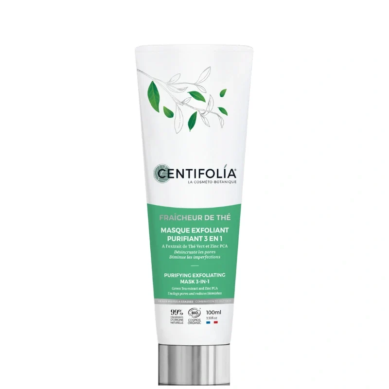 Masque Exfoliant Purifiant Fraicheur de Thé - Centifolia
