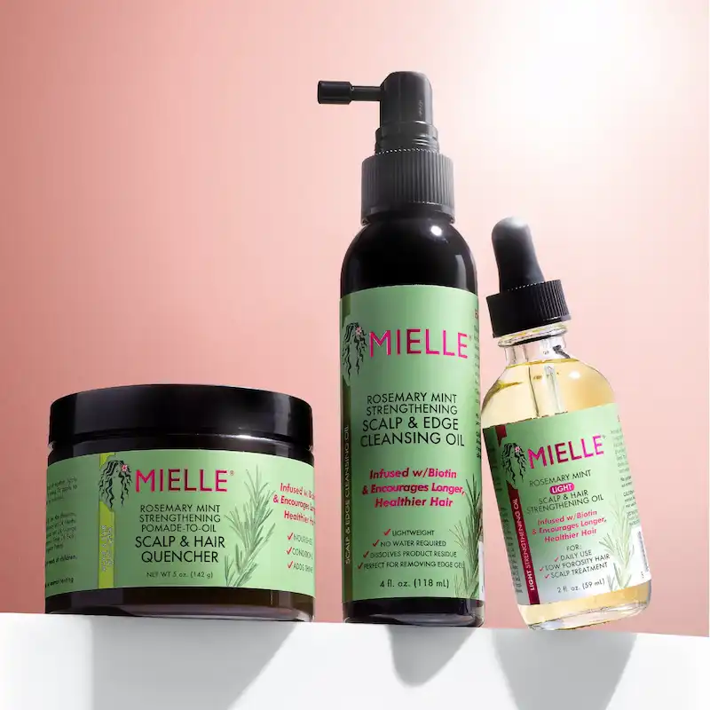 Huile capillaire Rosemary Mint Oil Légère - Mielle Organics