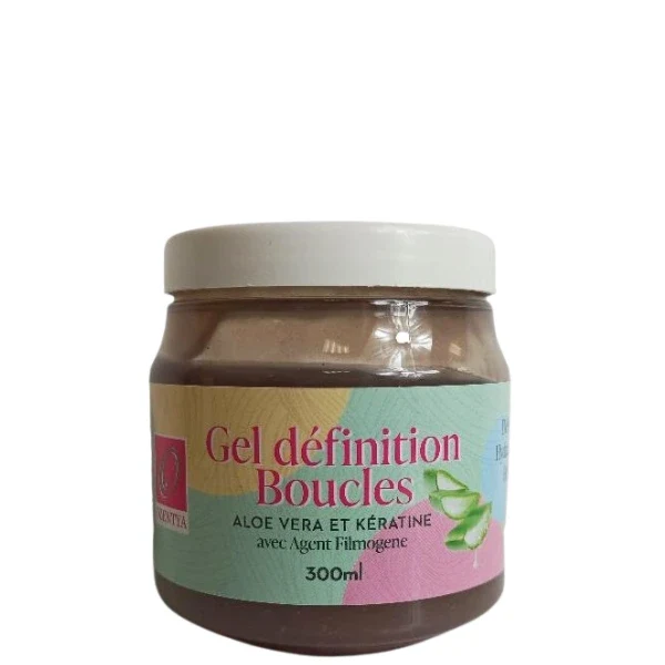 Gel définition de boucles à l'Aloe vera et Kératine - Ozentya