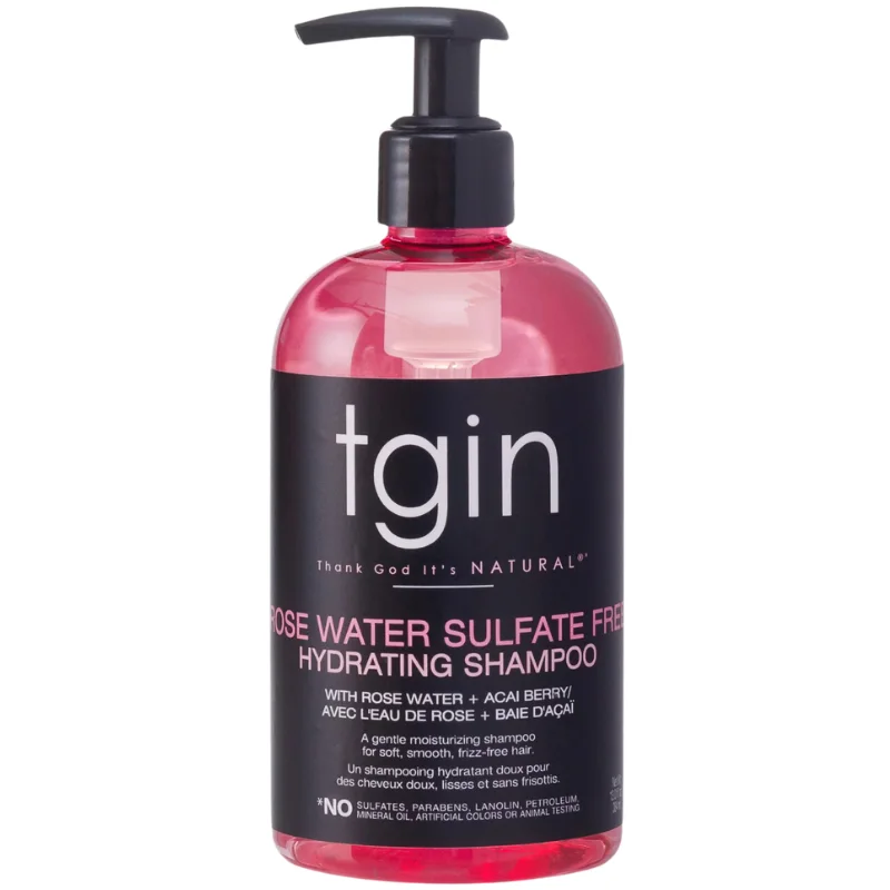 Shampoing Hydratant sans sulfate ROSE WATER - TGIN