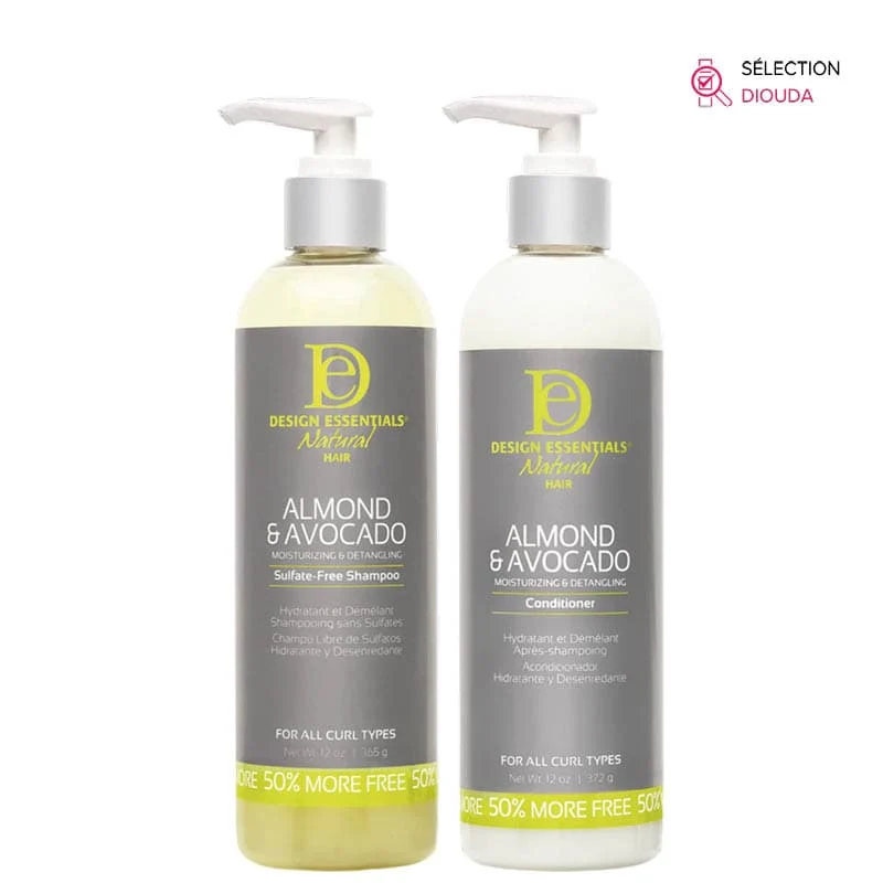 Duo Wash-day Almond and Avocado - Design Essentials Natural