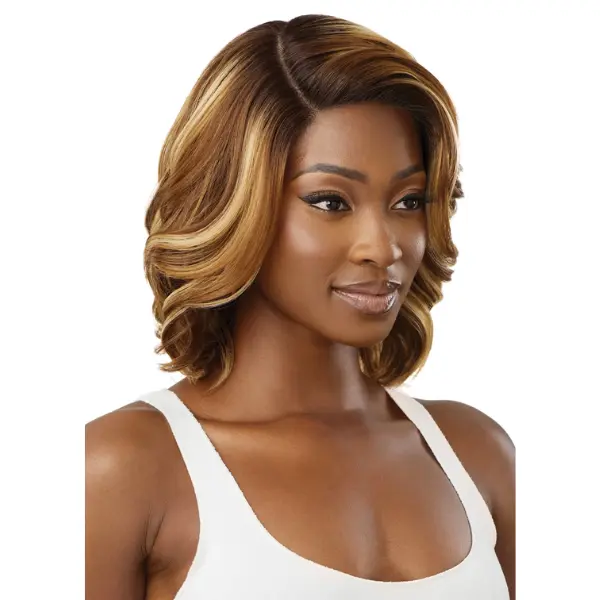 Perruque Lace Front Bob Ondulée Moriah - Outré