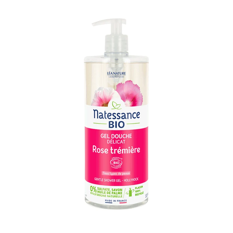 Gel Douche Douceur Rose Trémière