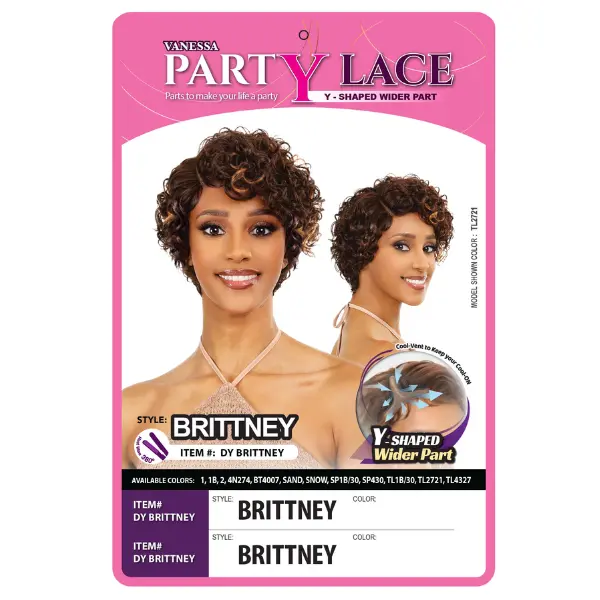 Perruque Pixie Cut Curly Brittney - Vanessa Hair