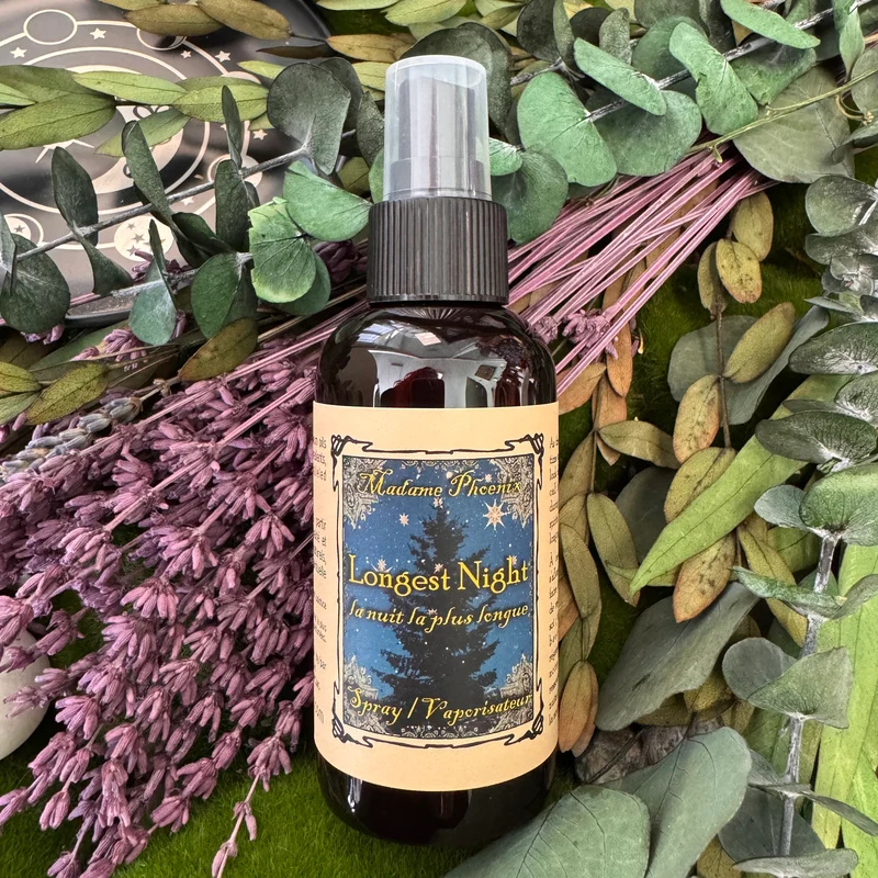 Longest Night smokeless incense spray