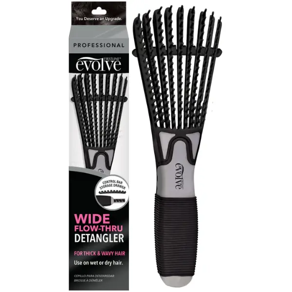 Brosse Démêlante Wide Flow Thru Detangler - Evolve