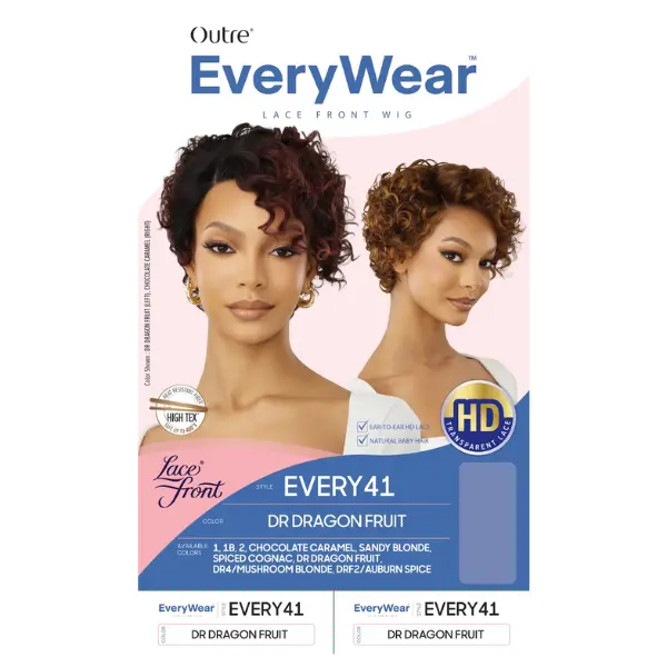 Perruque Lace Bouclée Pixie Cut Every41 - Outré