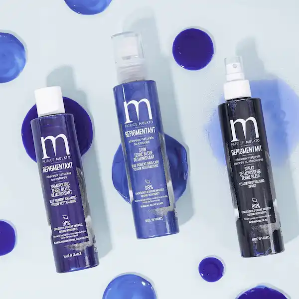 Shampooing Déjaunissant Repigmentant Terre Bleue - Mulato