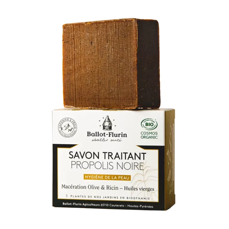 Savon Traitant à la Propolis noire