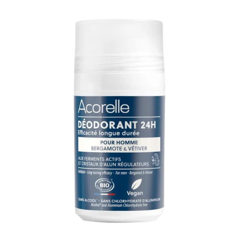 Déodorant Roll-On 24h Bio Hommes