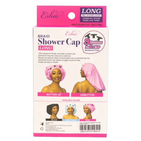 Bonnet de Douche Tresses & Locks Esha Braid - Janet Collection