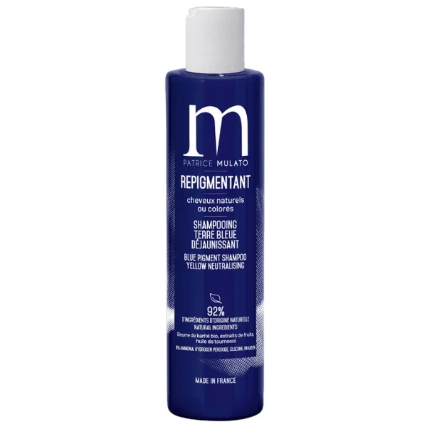 Shampooing Déjaunissant Repigmentant Terre Bleue - Mulato