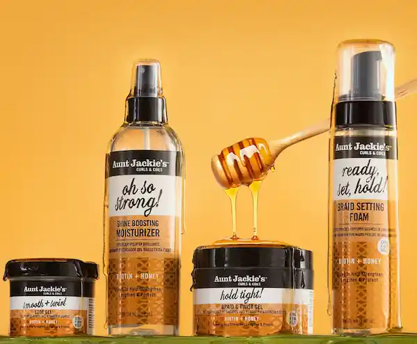 Routine Entretien Tresses Twist - Aunt Jackie's Biotin + Honey