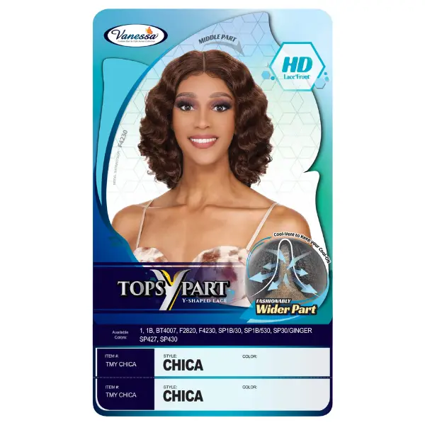 Perruque Wavy Bob TMY Chica - Vanessa