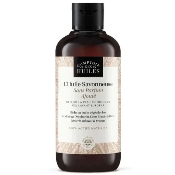 Huile de Douche BIO Sans parfum - Comptoir des Huiles